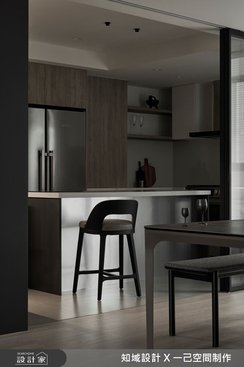 36坪老屋(16~30年)＿現代風餐廳廚房案例圖片＿知域設計 X 一己空間制作＿一己_闌之17
