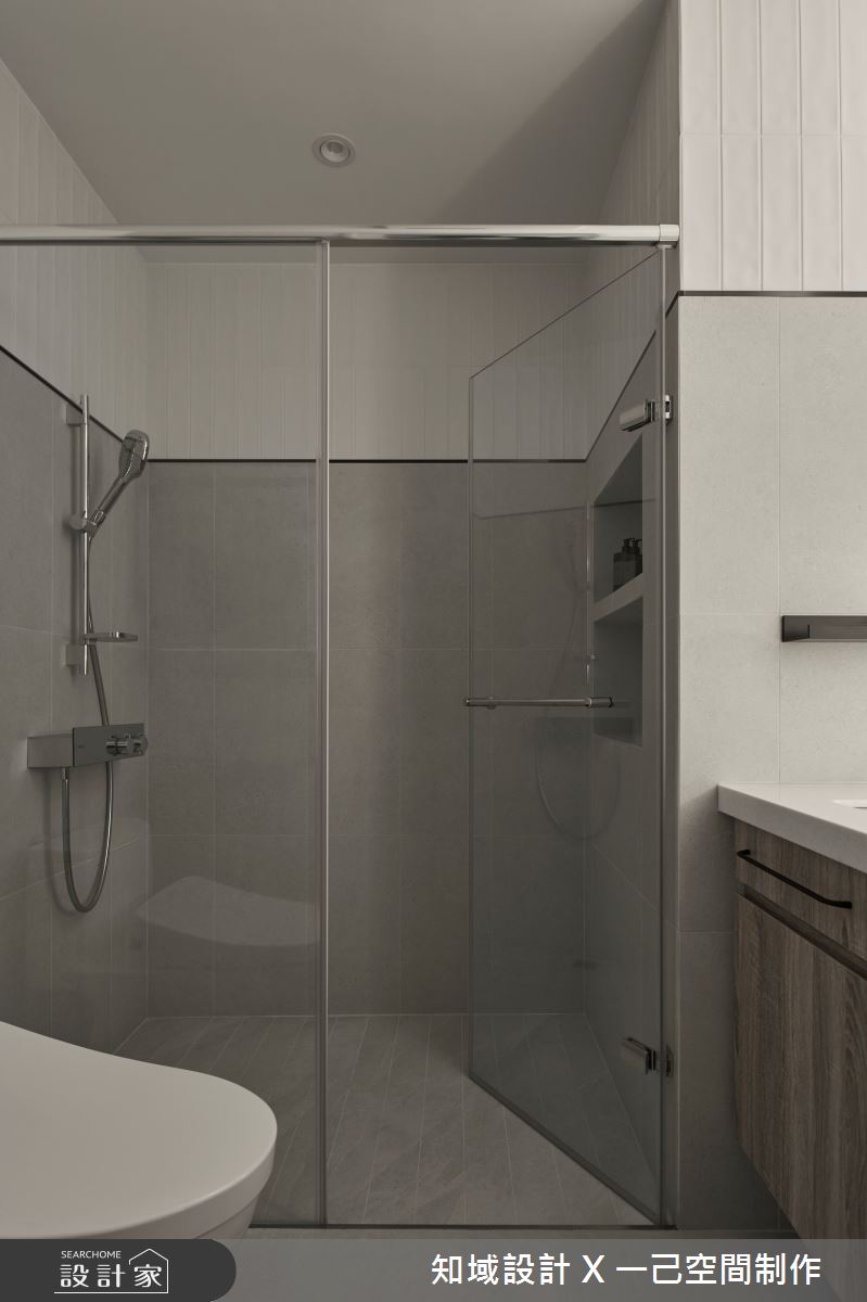 36坪老屋(16~30年)＿現代風浴室案例圖片＿知域設計 X 一己空間制作＿一己_闌之26