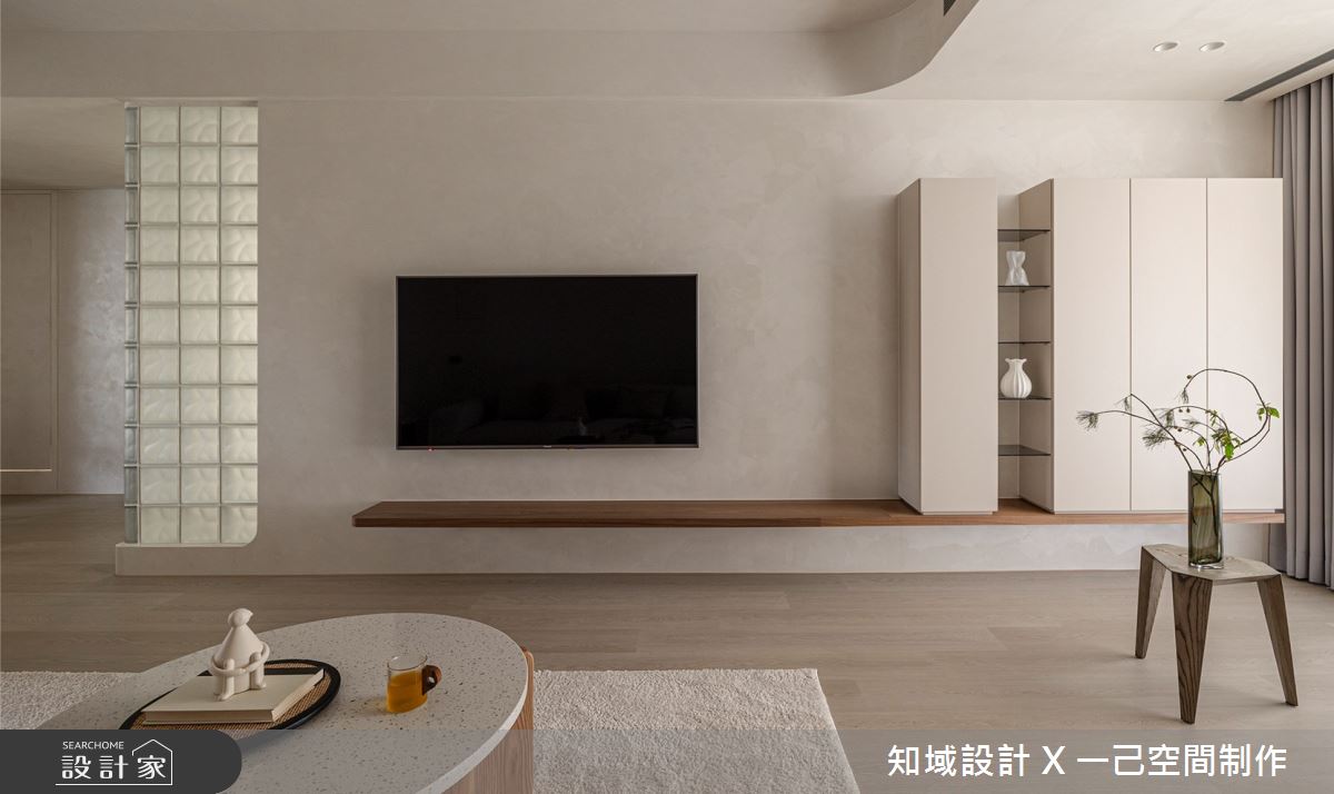 22坪中古屋(5~15年)＿混搭風客廳案例圖片＿知域設計 X 一己空間制作＿知域_泠之2