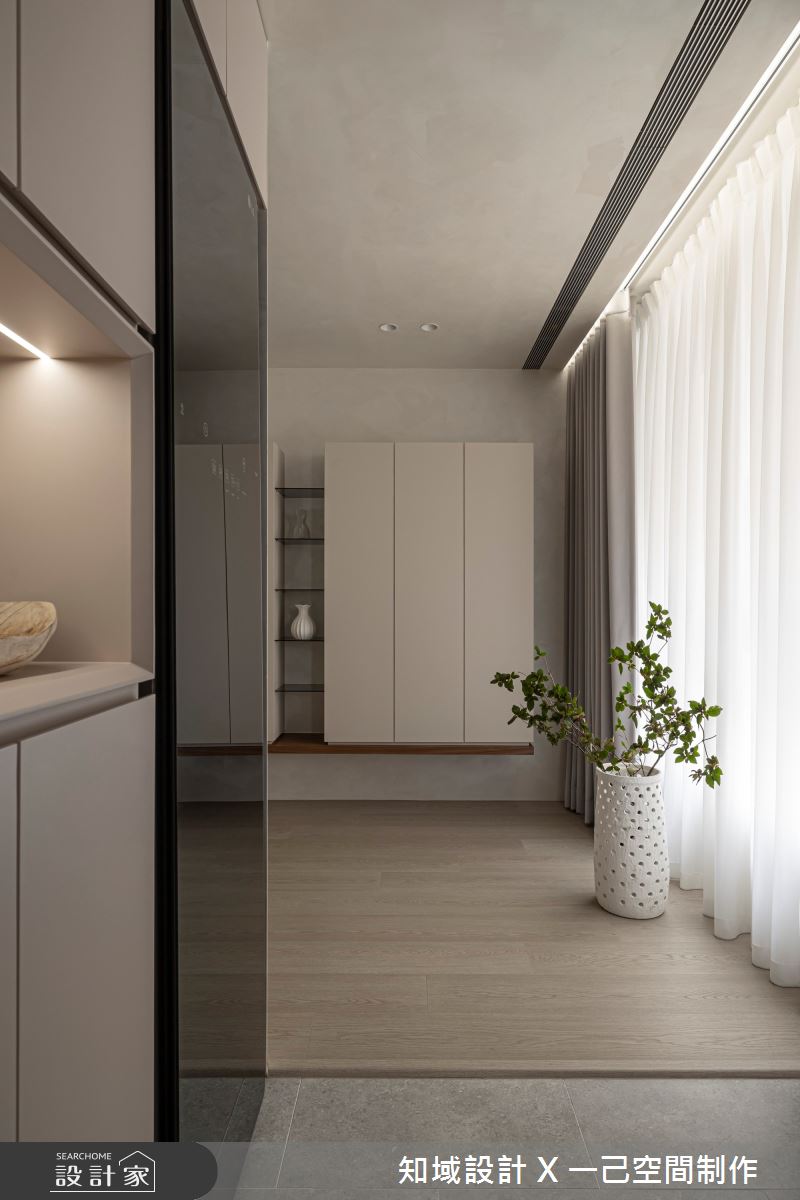 22坪中古屋(5~15年)＿混搭風玄關案例圖片＿知域設計 X 一己空間制作＿知域_泠之1