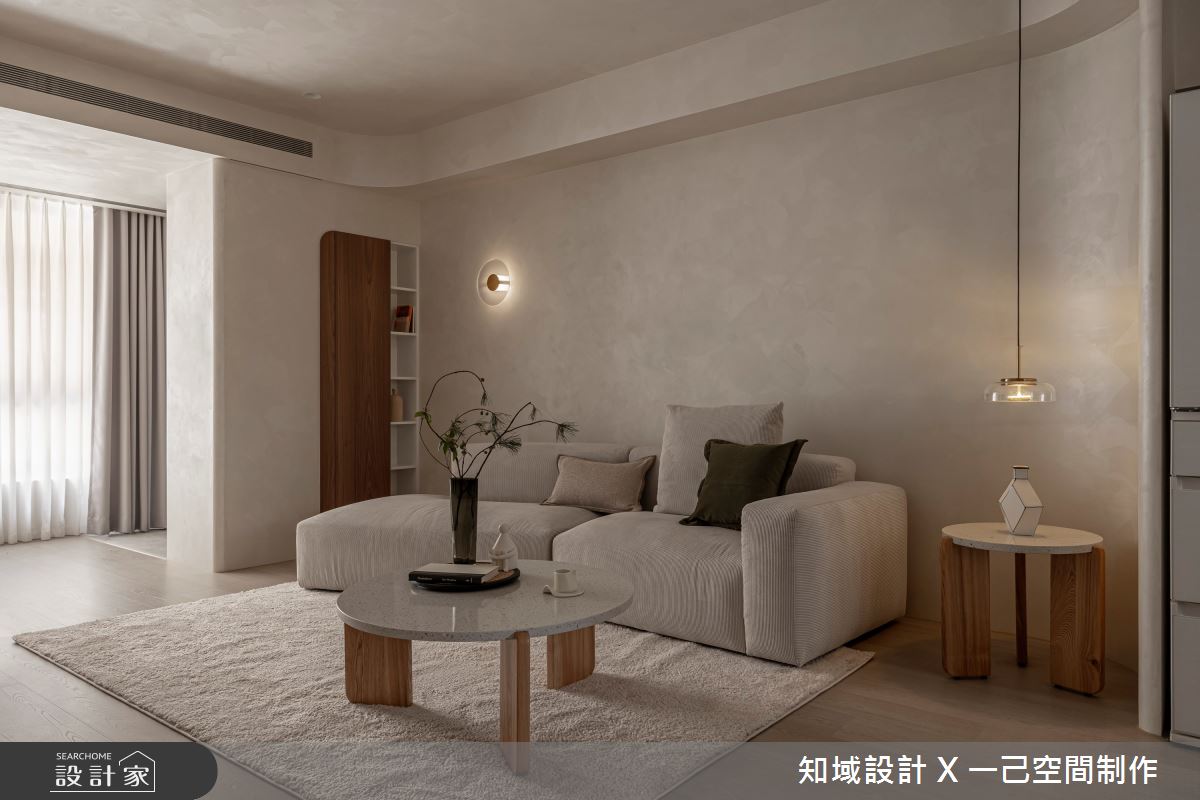 22坪中古屋(5~15年)＿混搭風客廳案例圖片＿知域設計 X 一己空間制作＿知域_泠之7
