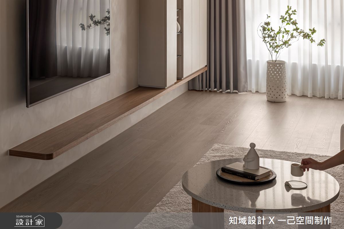 22坪中古屋(5~15年)＿混搭風客廳案例圖片＿知域設計 X 一己空間制作＿知域_泠之5