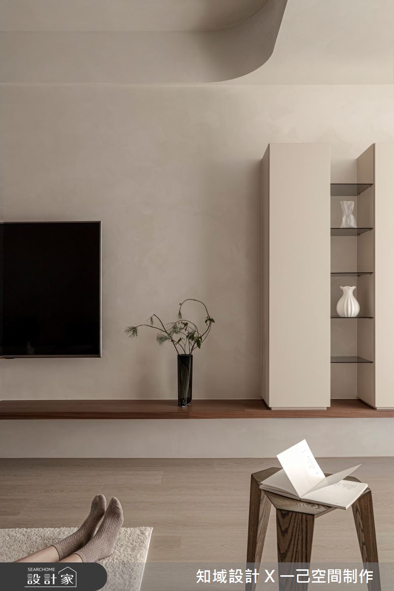 22坪中古屋(5~15年)＿混搭風客廳案例圖片＿知域設計 X 一己空間制作＿知域_泠之4