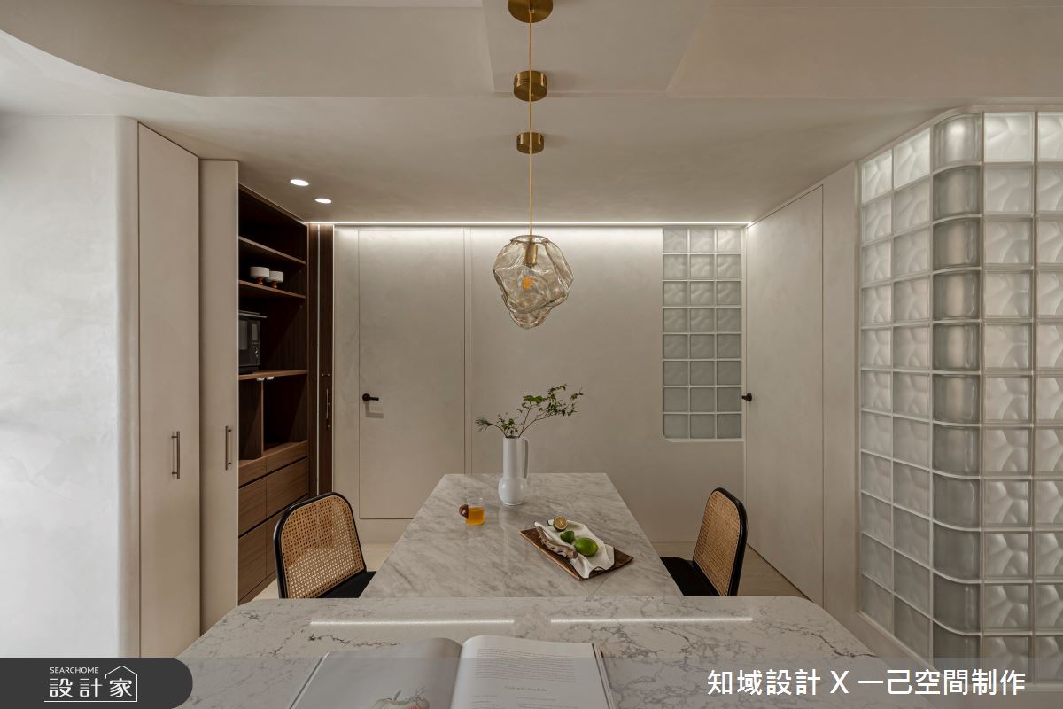 22坪中古屋(5~15年)＿混搭風餐廳中島案例圖片＿知域設計 X 一己空間制作＿知域_泠之14