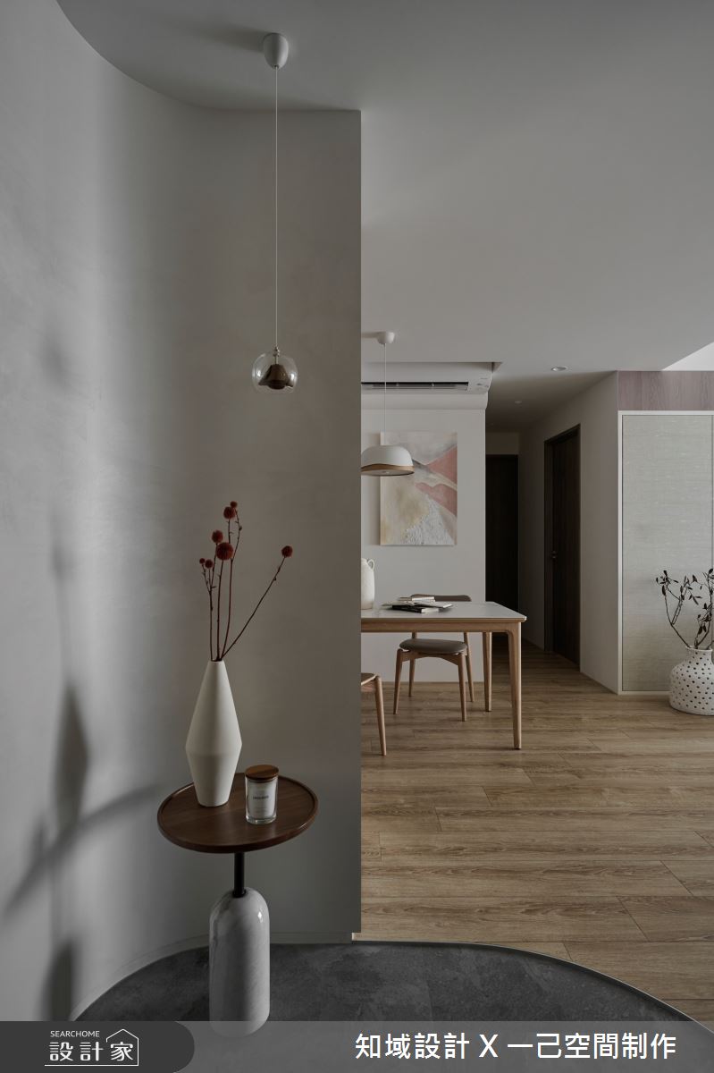 22坪新成屋(5年以下)＿混搭風玄關餐廳案例圖片＿知域設計 X 一己空間制作＿知域_秋坵之2