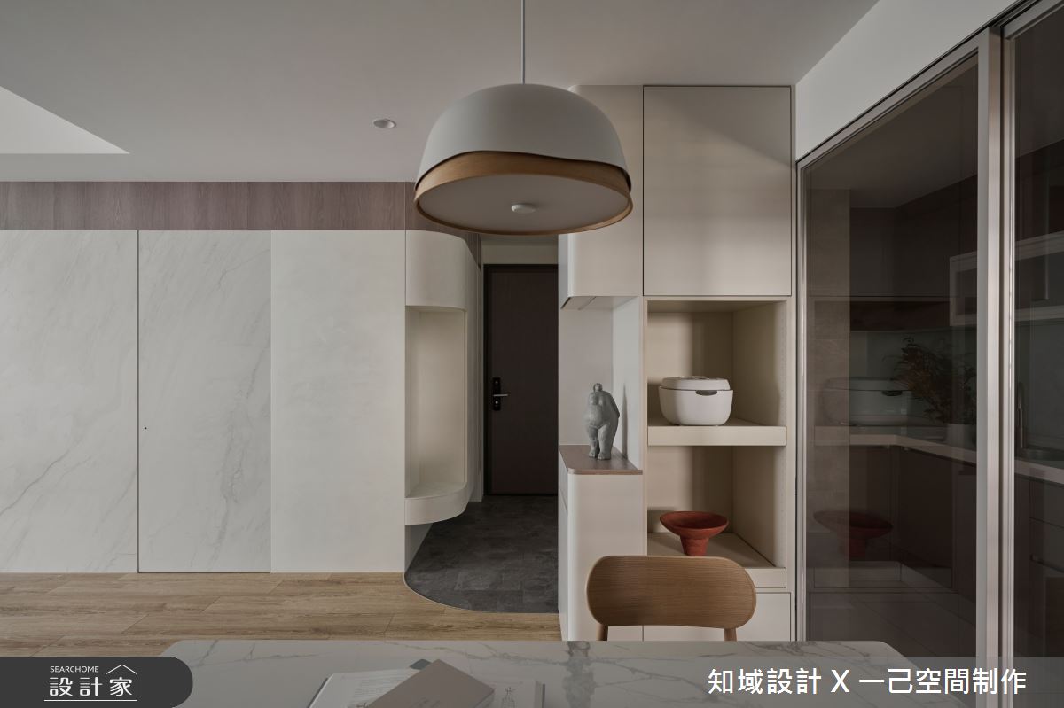 22坪新成屋(5年以下)＿混搭風玄關餐廳案例圖片＿知域設計 X 一己空間制作＿知域_秋坵之8