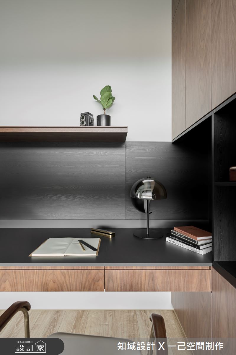 22坪新成屋(5年以下)＿混搭風書房工作區案例圖片＿知域設計 X 一己空間制作＿知域_秋坵之16