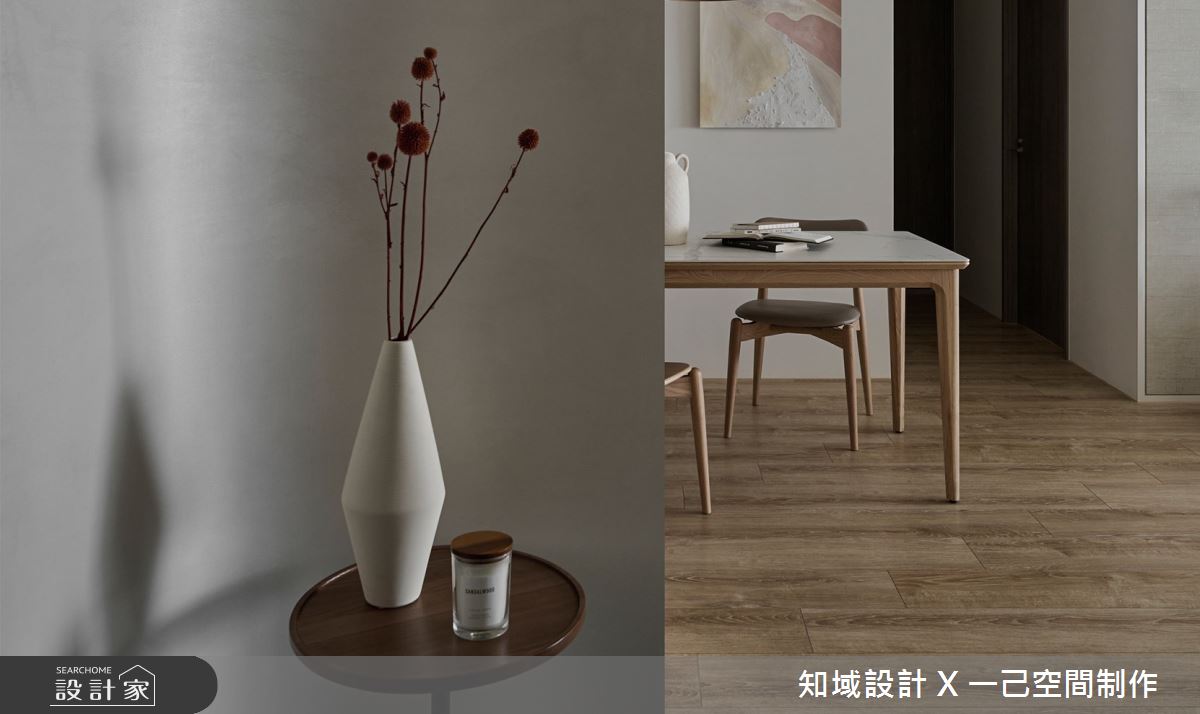 22坪新成屋(5年以下)＿混搭風玄關餐廳案例圖片＿知域設計 X 一己空間制作＿知域_秋坵之1