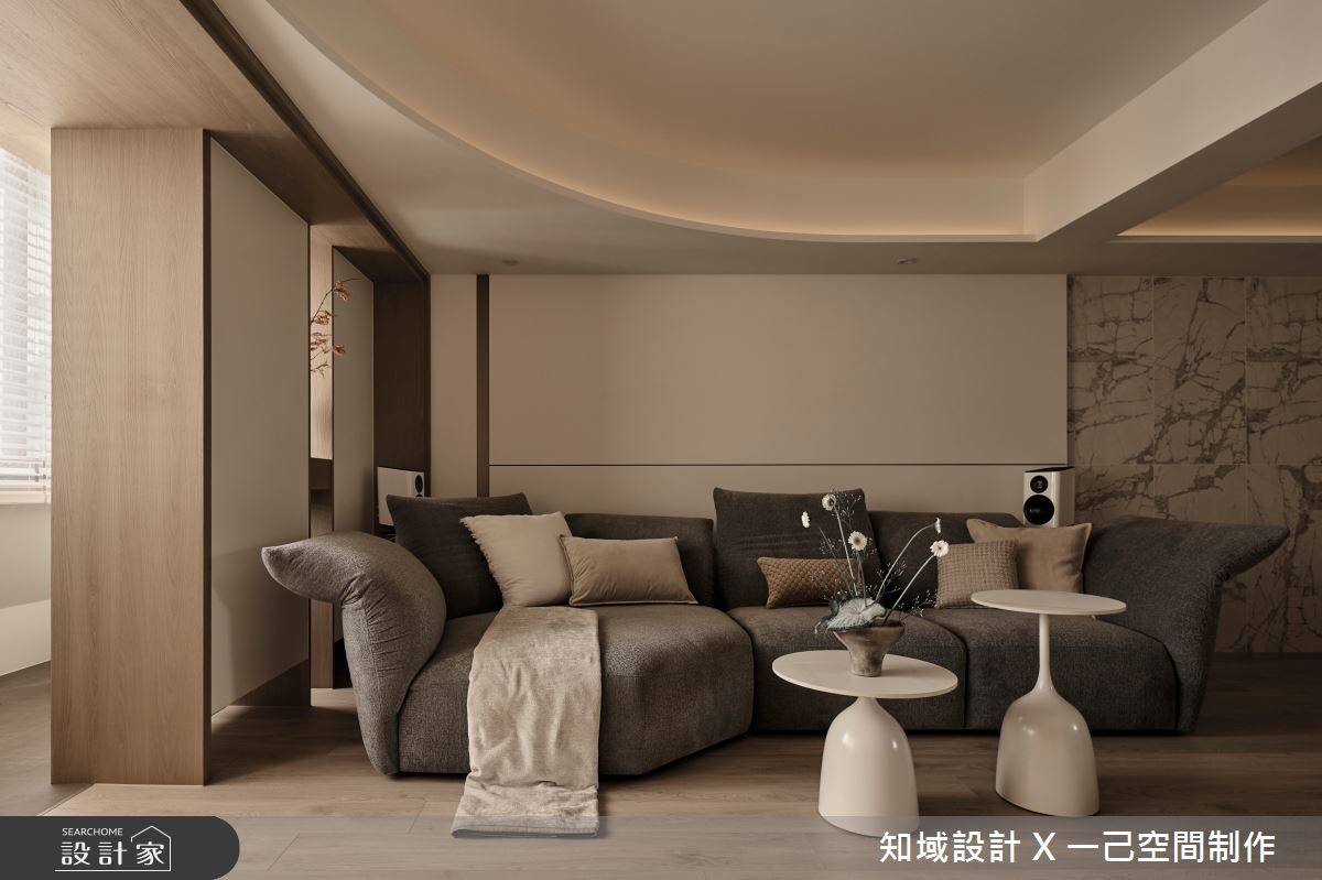30坪老屋(41~50年)＿混搭風客廳案例圖片＿知域設計 X 一己空間制作＿一己_韞之2