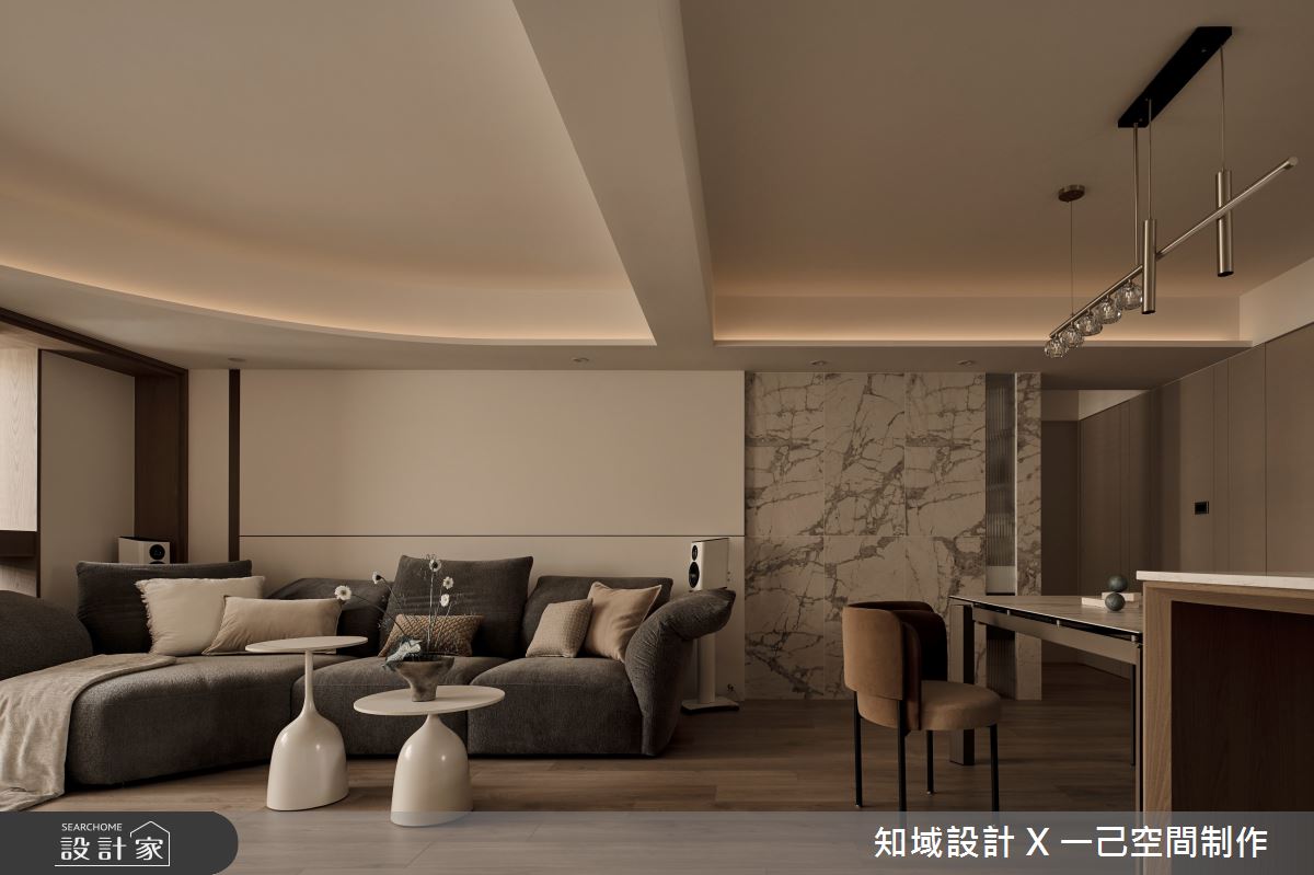 30坪老屋(41~50年)＿混搭風客廳餐廳案例圖片＿知域設計 X 一己空間制作＿一己_韞之3