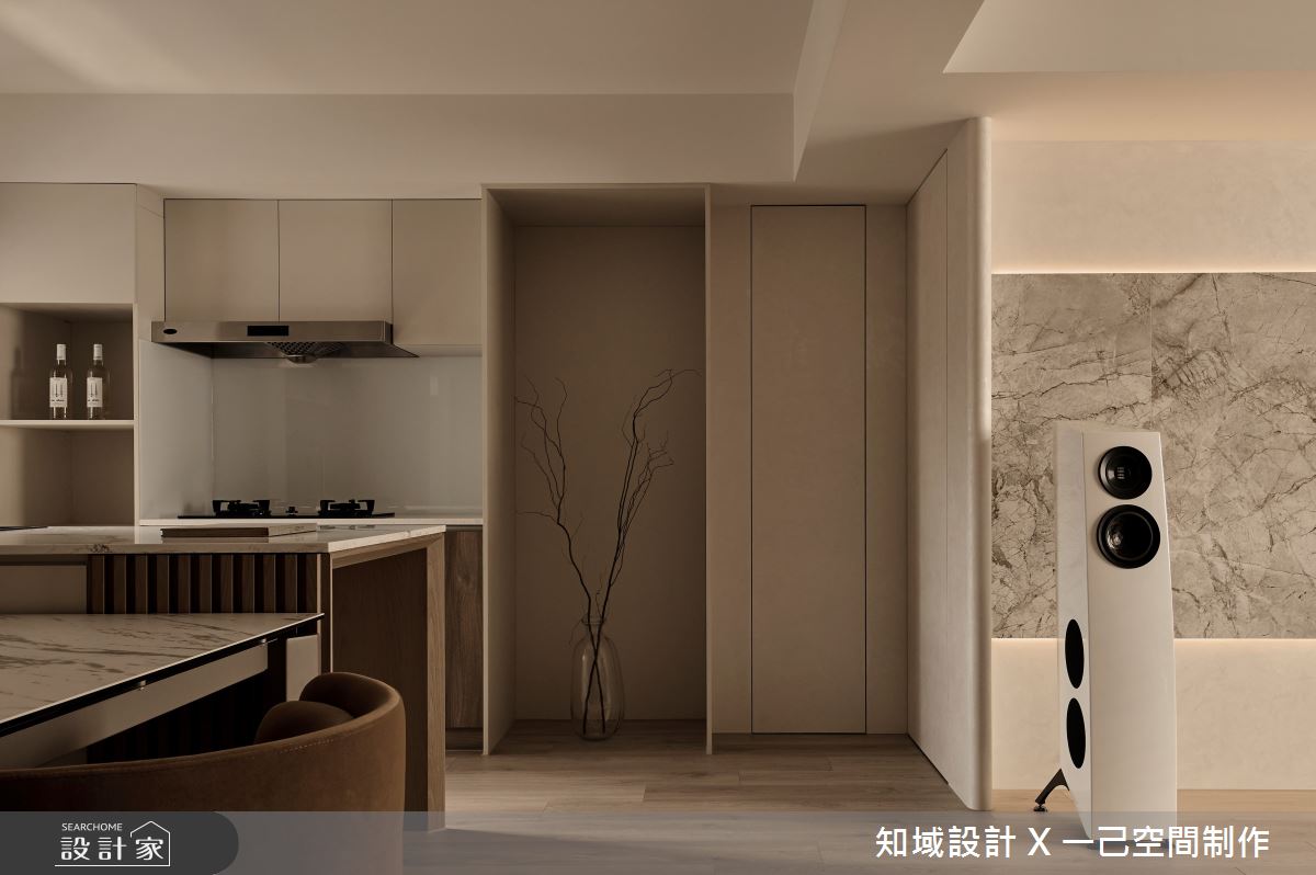 30坪老屋(41~50年)＿混搭風餐廳中島案例圖片＿知域設計 X 一己空間制作＿一己_韞之10