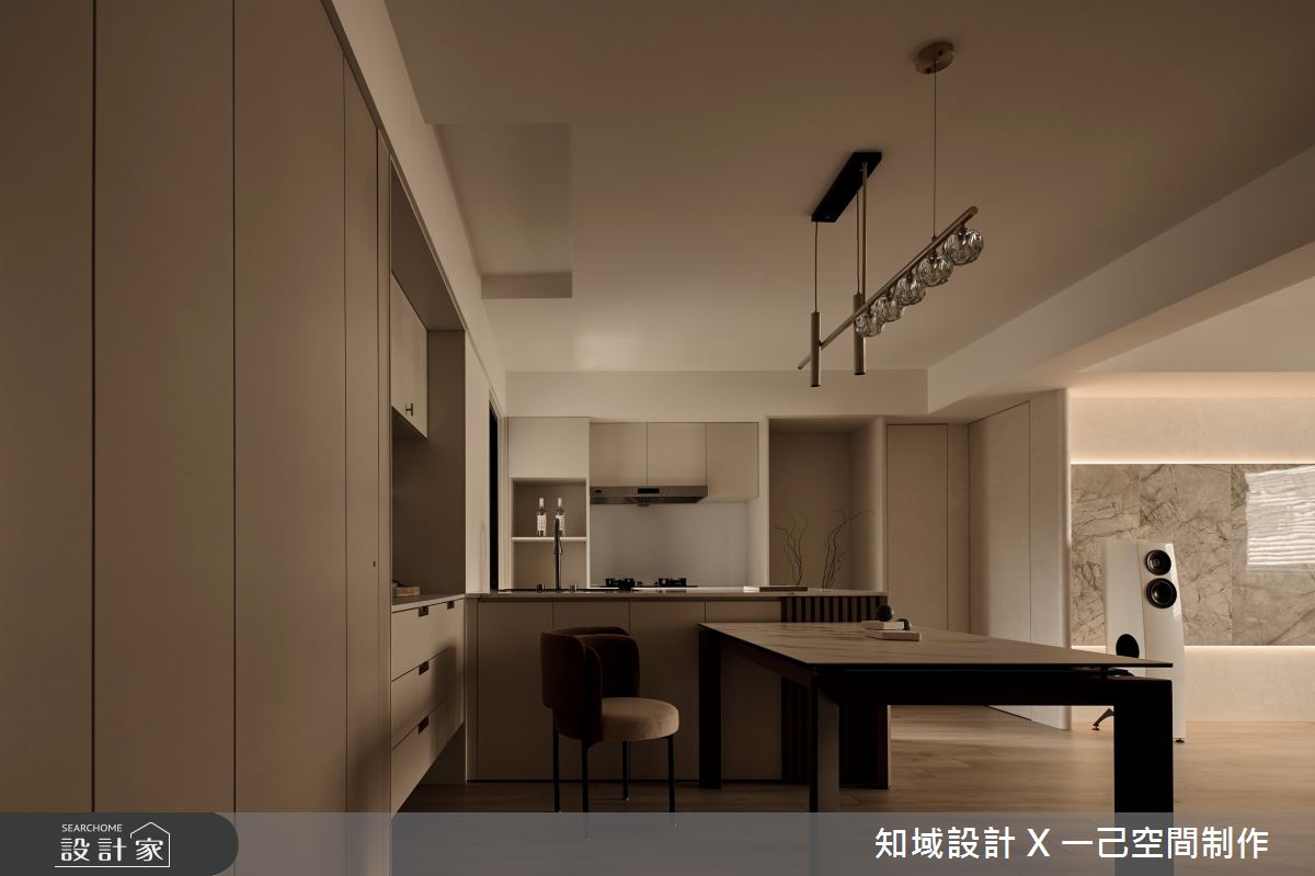 30坪老屋(41~50年)＿混搭風餐廳中島案例圖片＿知域設計 X 一己空間制作＿一己_韞之11