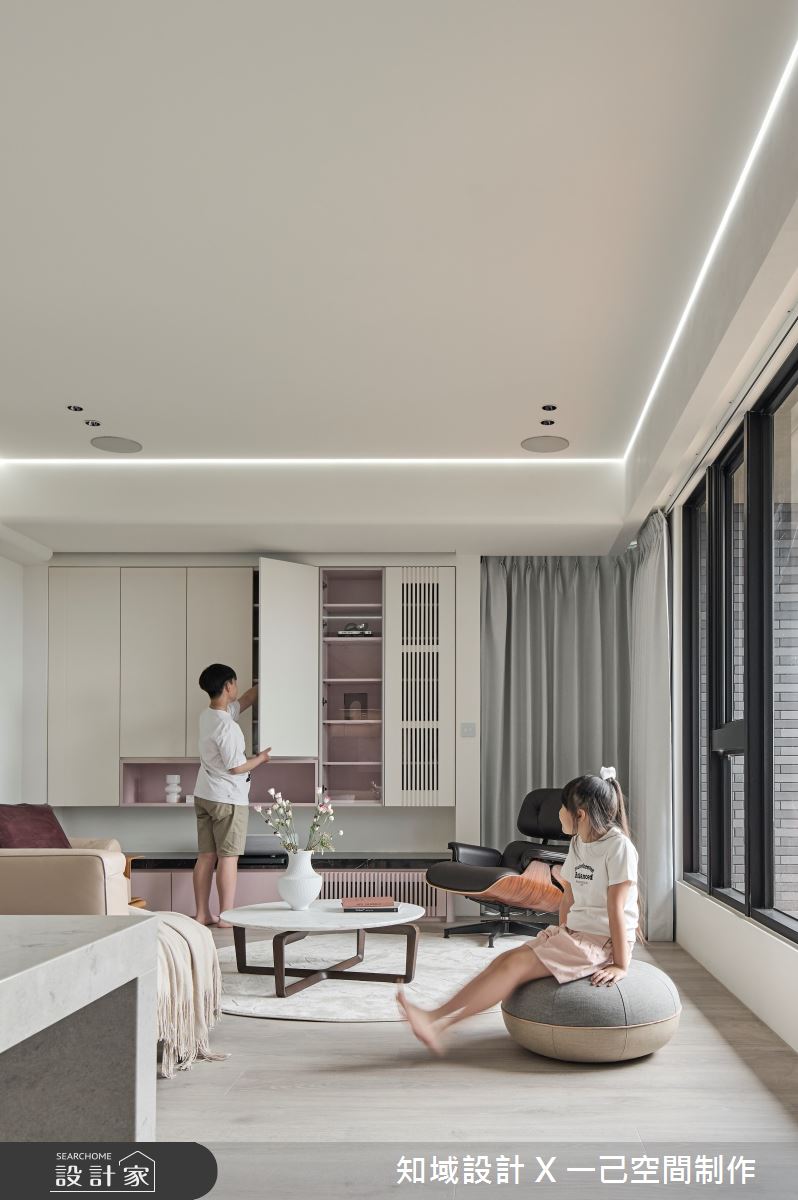 63坪新成屋(5年以下)＿北歐風客廳案例圖片＿知域設計 X 一己空間制作＿知域_晞之10