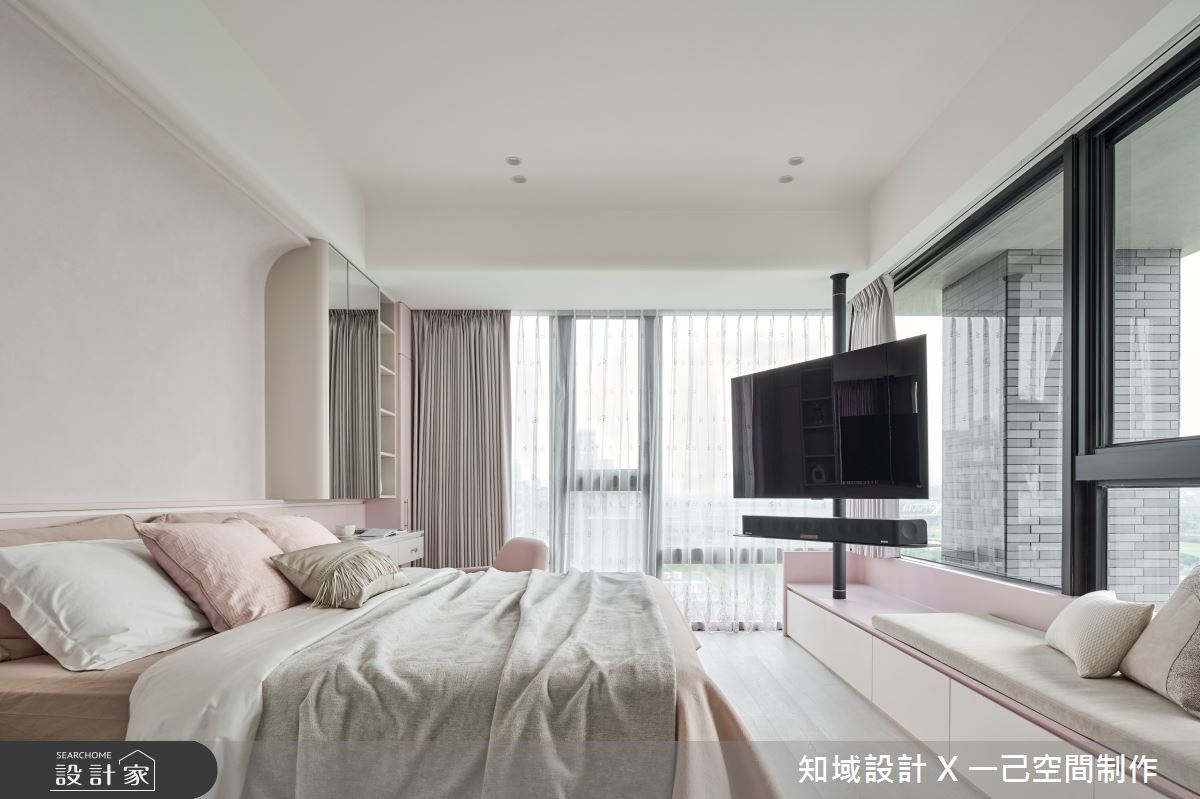 63坪新成屋(5年以下)＿北歐風臥室臥榻案例圖片＿知域設計 X 一己空間制作＿知域_晞之17