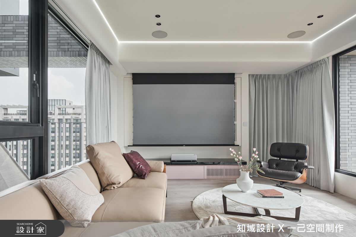 63坪新成屋(5年以下)＿北歐風客廳案例圖片＿知域設計 X 一己空間制作＿知域_晞之11