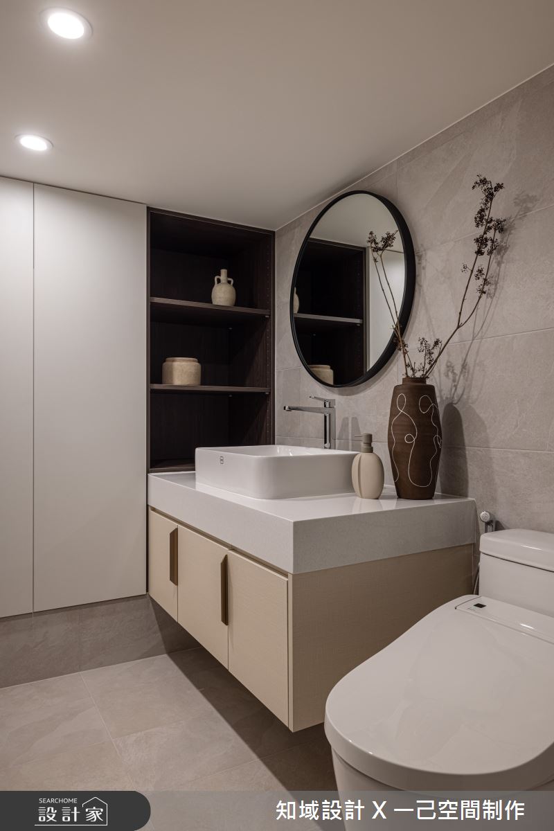 23坪中古屋(5~15年)＿北歐風浴室案例圖片＿知域設計 X 一己空間制作＿知域_稌之20