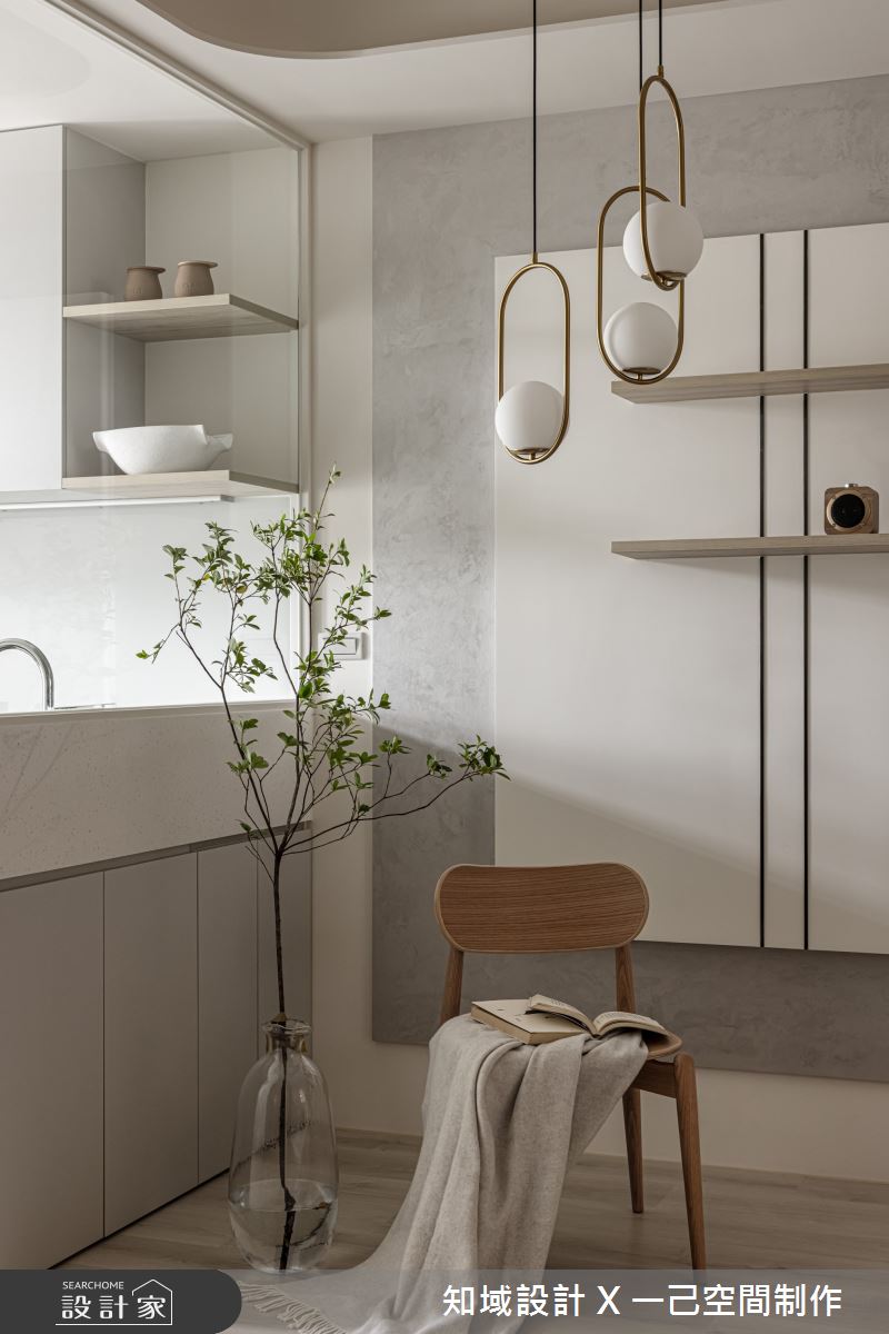 23坪中古屋(5~15年)＿北歐風客廳案例圖片＿知域設計 X 一己空間制作＿知域_稌之5