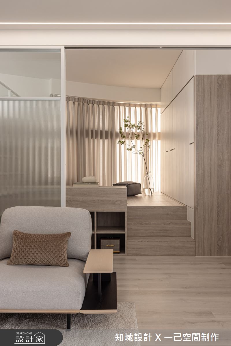 23坪中古屋(5~15年)＿北歐風客廳和室樓梯案例圖片＿知域設計 X 一己空間制作＿知域_稌之9