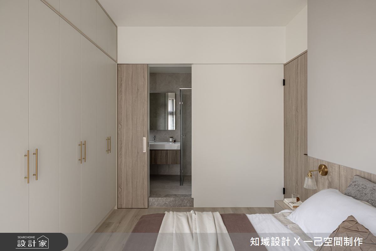 23坪中古屋(5~15年)＿北歐風臥室浴室案例圖片＿知域設計 X 一己空間制作＿知域_稌之18