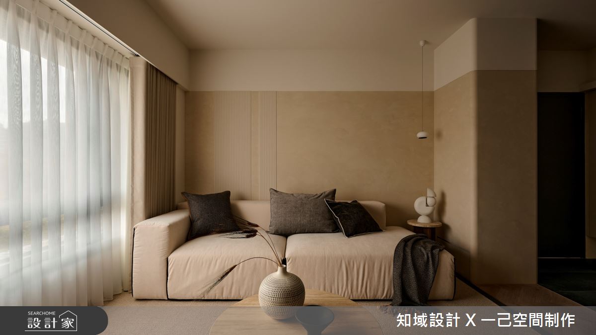 25坪老屋(16~30年)＿微仛寂混現代風客廳案例圖片＿知域設計 X 一己空間制作＿一己_曙暮之4