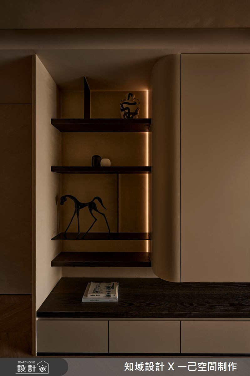 25坪老屋(16~30年)＿微仛寂混現代風客廳案例圖片＿知域設計 X 一己空間制作＿一己_曙暮之10