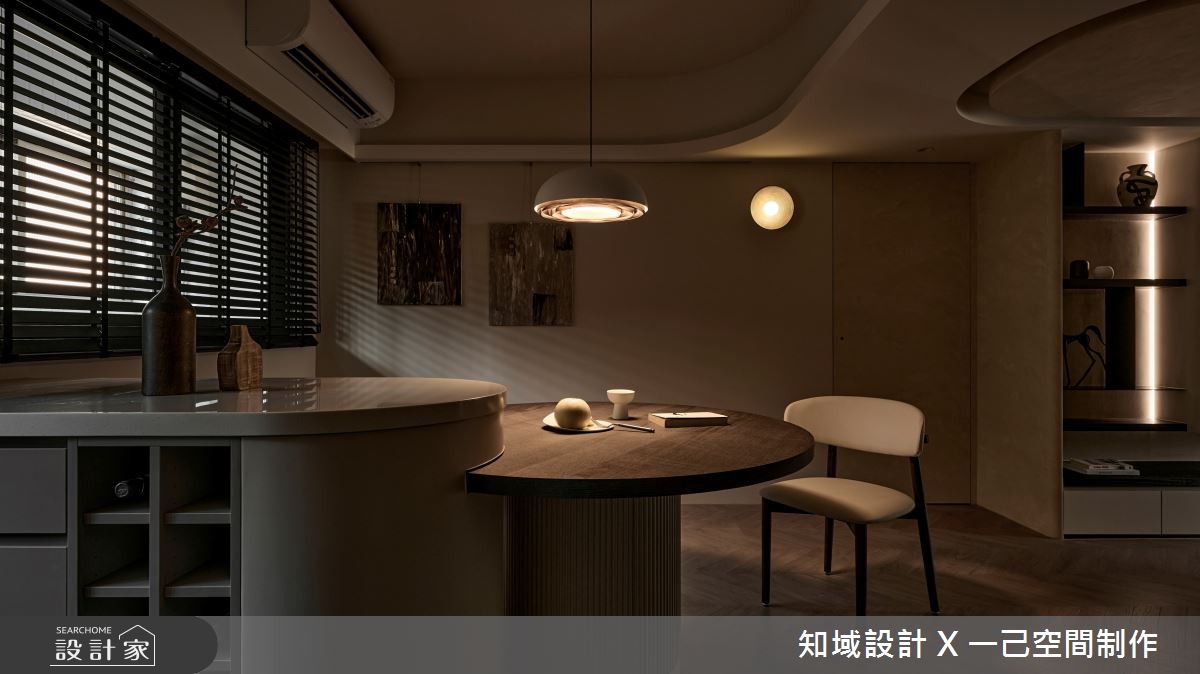 25坪老屋(16~30年)＿微仛寂混現代風餐廳案例圖片＿知域設計 X 一己空間制作＿一己_曙暮之15