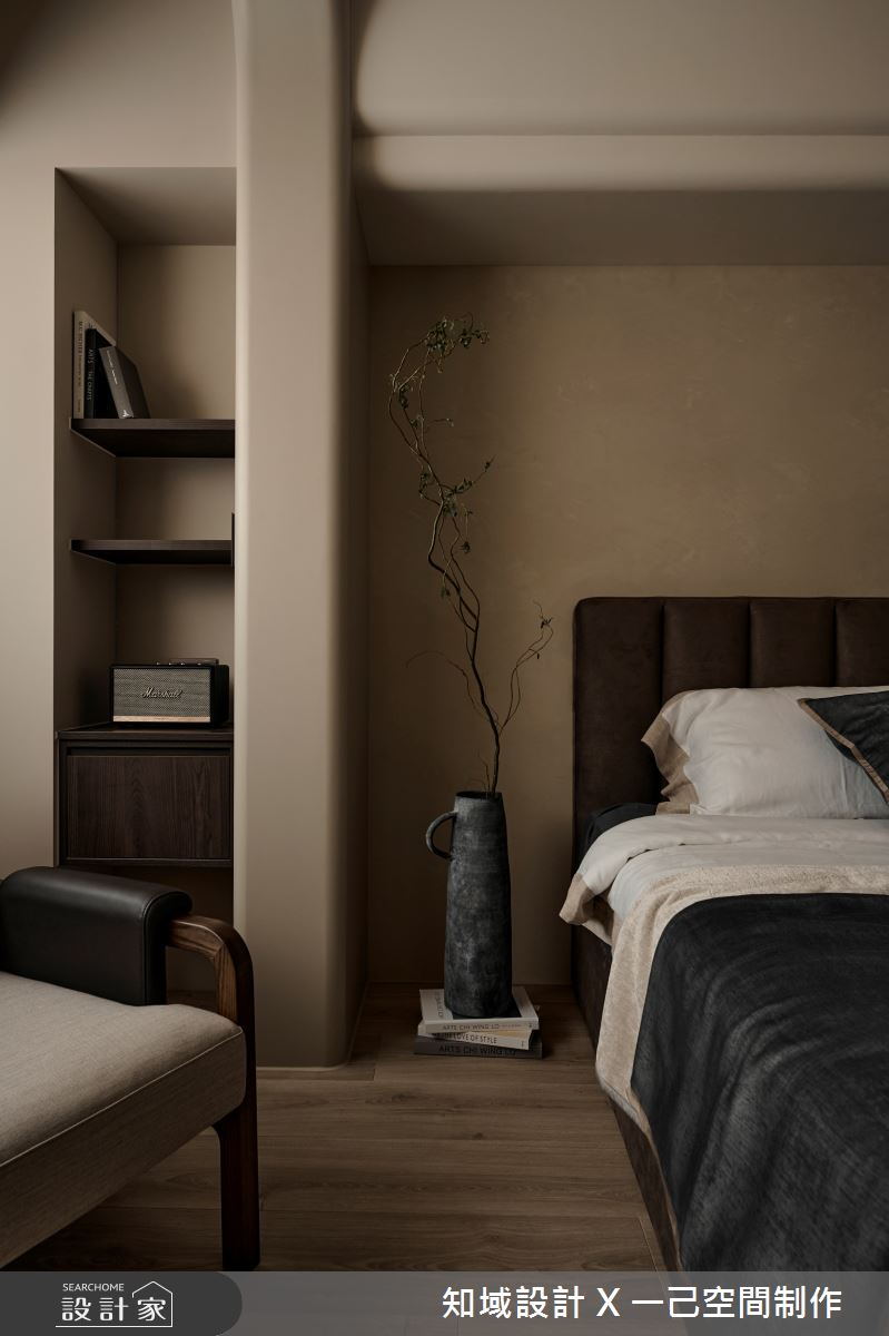 25坪老屋(16~30年)＿微仛寂混現代風臥室案例圖片＿知域設計 X 一己空間制作＿一己_曙暮之17
