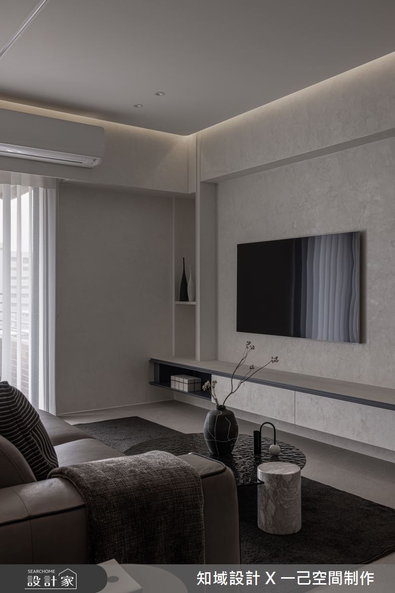 30坪老屋(41~50年)＿現代風客廳案例圖片＿知域設計 X 一己空間制作＿一己_灝之5
