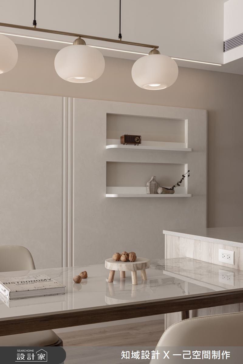 16坪中古屋(5~15年)＿侘寂風餐廳中島案例圖片＿知域設計 X 一己空間制作＿知域_彌之9