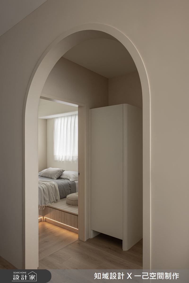 16坪中古屋(5~15年)＿侘寂風臥室案例圖片＿知域設計 X 一己空間制作＿知域_彌之18
