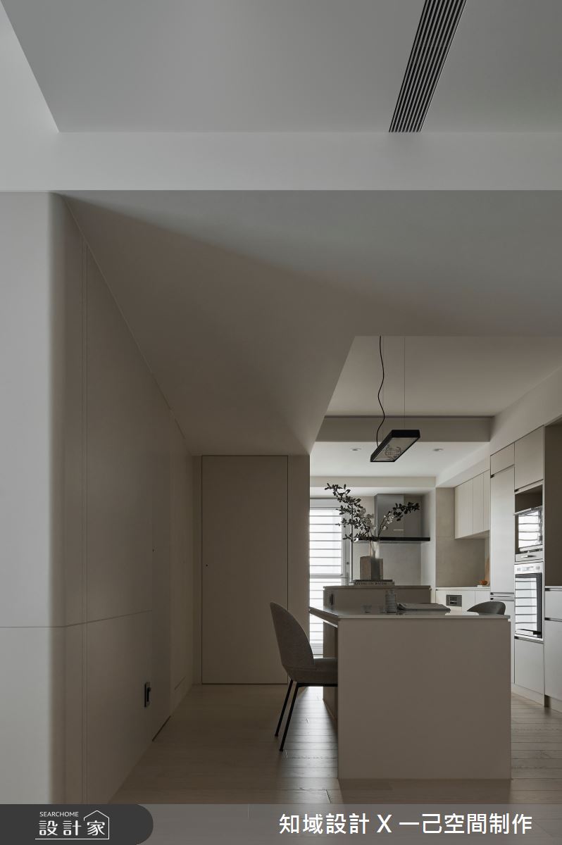 21坪中古屋(5~15年)＿北歐風餐廳廚房案例圖片＿知域設計 X 一己空間制作＿知域_洄漣之1
