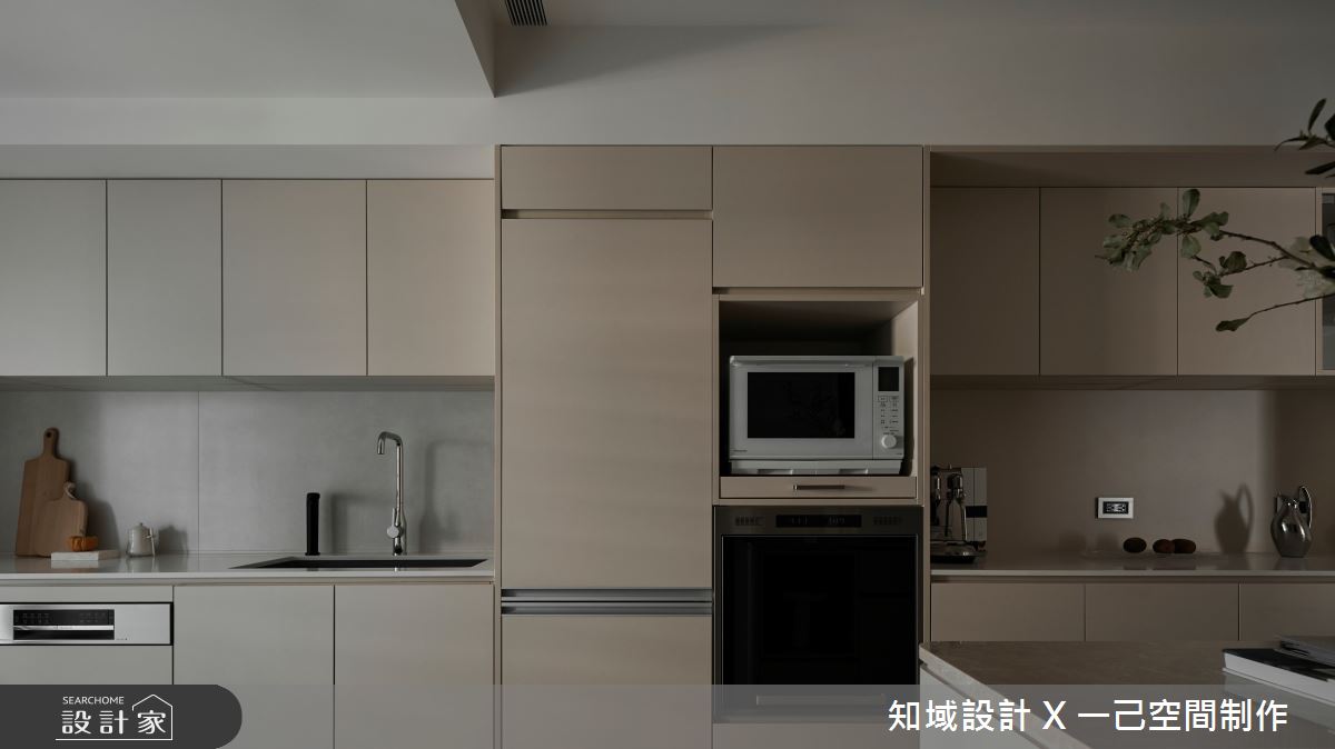 21坪中古屋(5~15年)＿北歐風廚房案例圖片＿知域設計 X 一己空間制作＿知域_洄漣之4