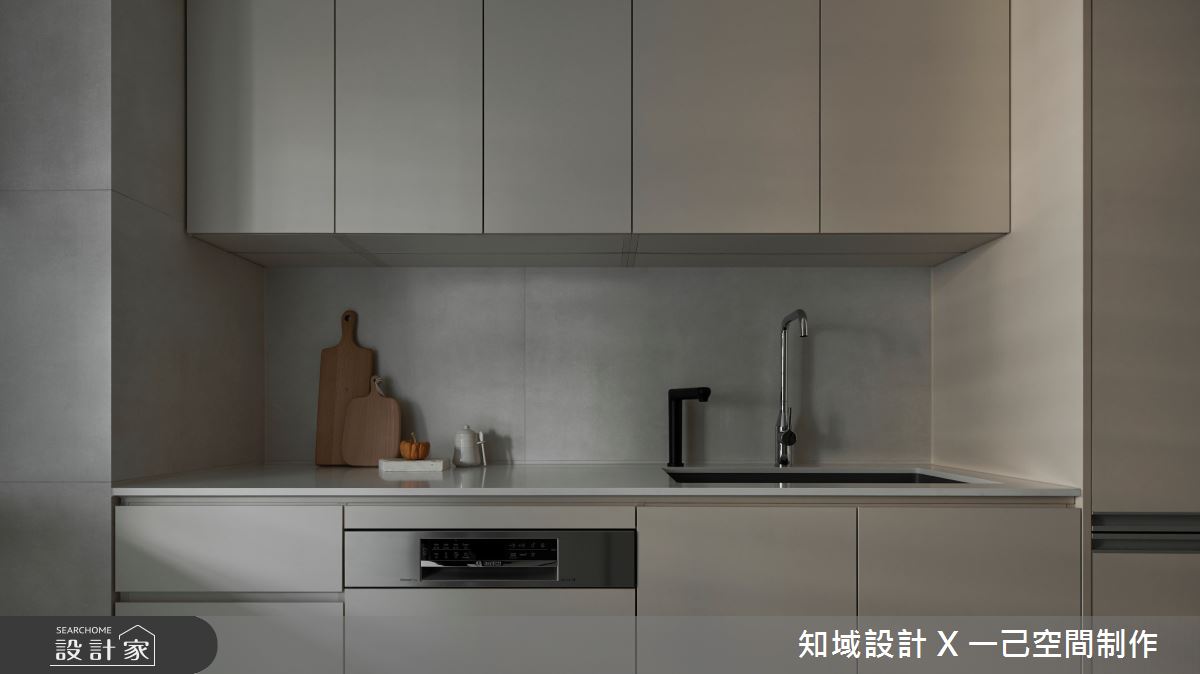 21坪中古屋(5~15年)＿北歐風廚房案例圖片＿知域設計 X 一己空間制作＿知域_洄漣之6