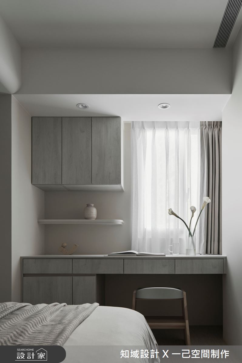 21坪中古屋(5~15年)＿北歐風臥室案例圖片＿知域設計 X 一己空間制作＿知域_洄漣之12