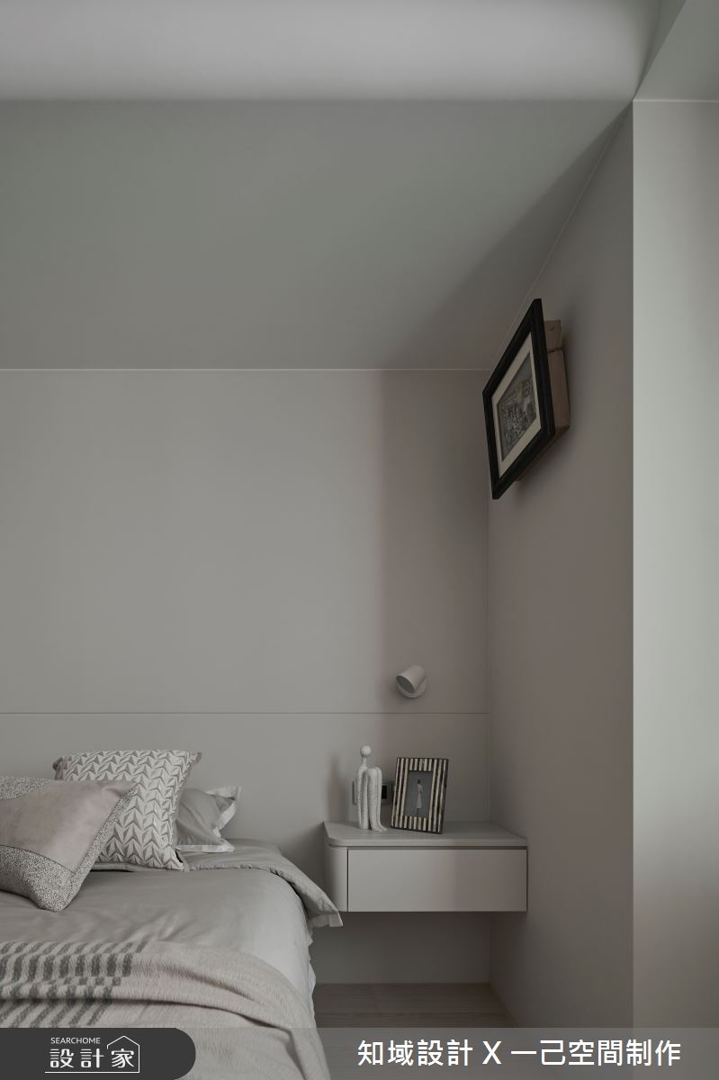 21坪中古屋(5~15年)＿北歐風臥室案例圖片＿知域設計 X 一己空間制作＿知域_洄漣之13