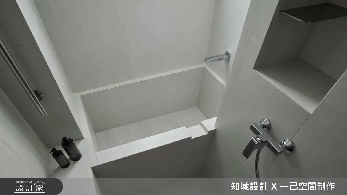 21坪中古屋(5~15年)＿北歐風浴室案例圖片＿知域設計 X 一己空間制作＿知域_洄漣之16