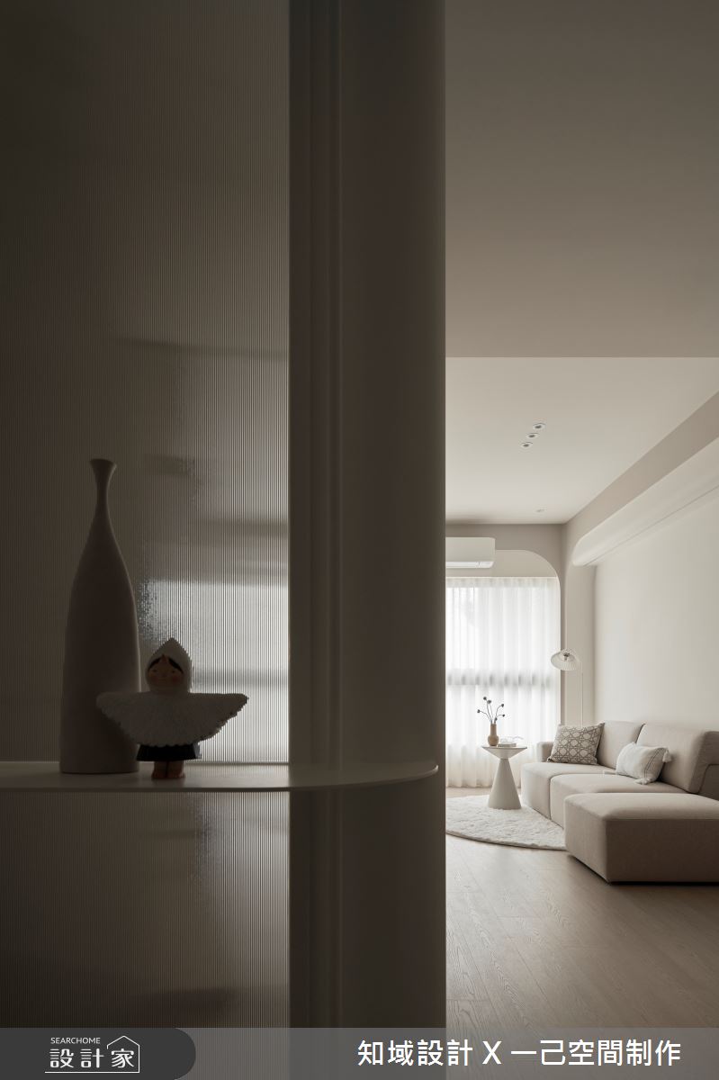 14坪新成屋(5年以下)＿北歐風玄關客廳案例圖片＿知域設計 X 一己空間制作＿知域_忻之2