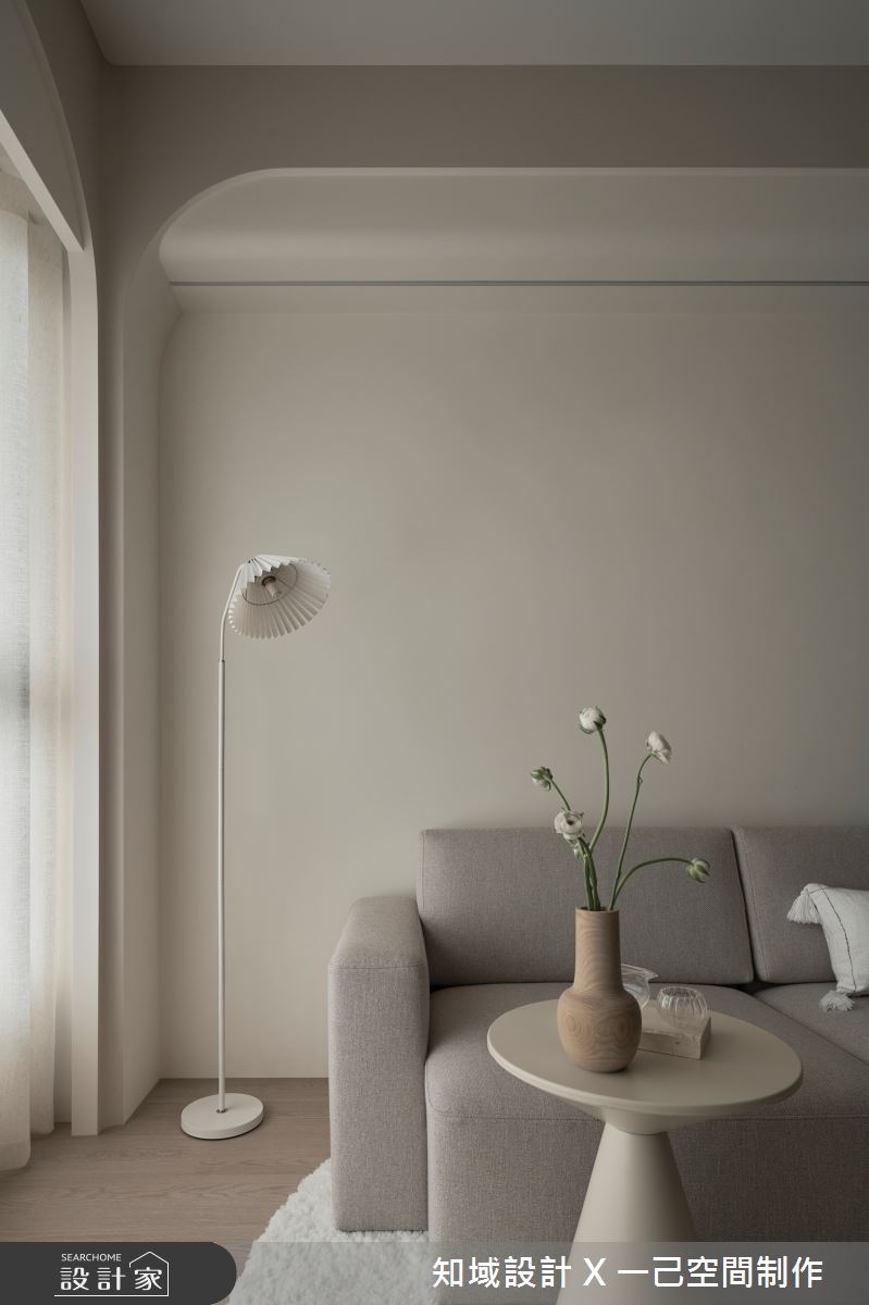 14坪新成屋(5年以下)＿北歐風客廳案例圖片＿知域設計 X 一己空間制作＿知域_忻之8
