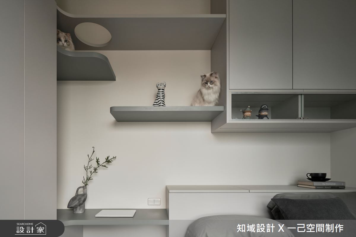 14坪新成屋(5年以下)＿北歐風臥室客房案例圖片＿知域設計 X 一己空間制作＿知域_忻之16