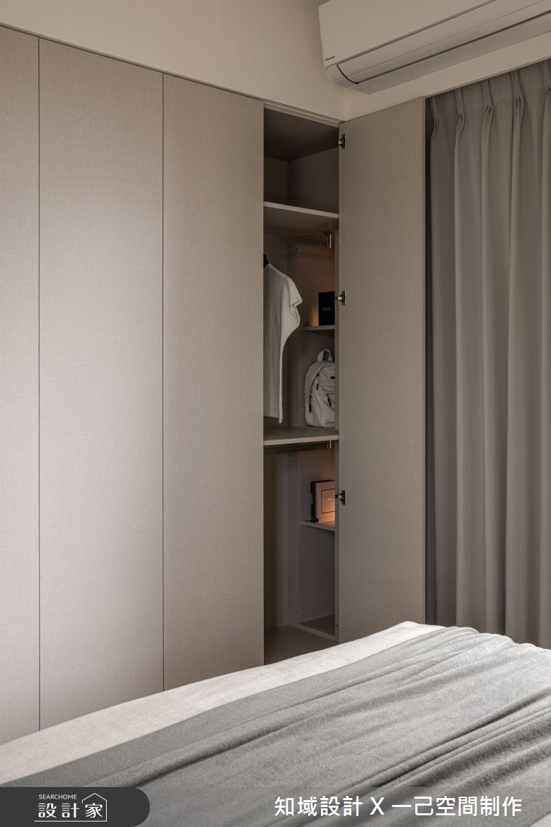 新成屋(5年以下)＿混搭風臥室案例圖片＿知域設計 X 一己空間制作＿知域_滺韻之18