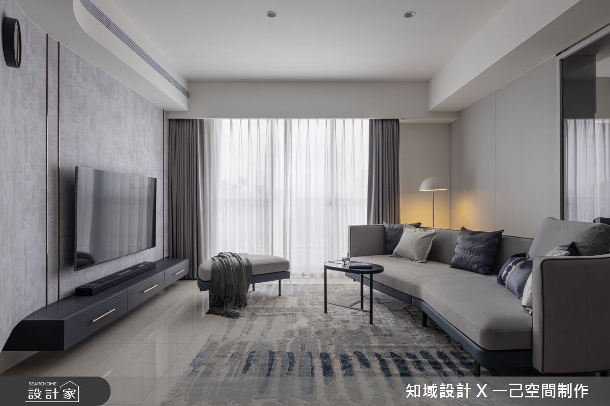 新成屋(5年以下)＿混搭風客廳案例圖片＿知域設計 X 一己空間制作＿知域_滺韻之5