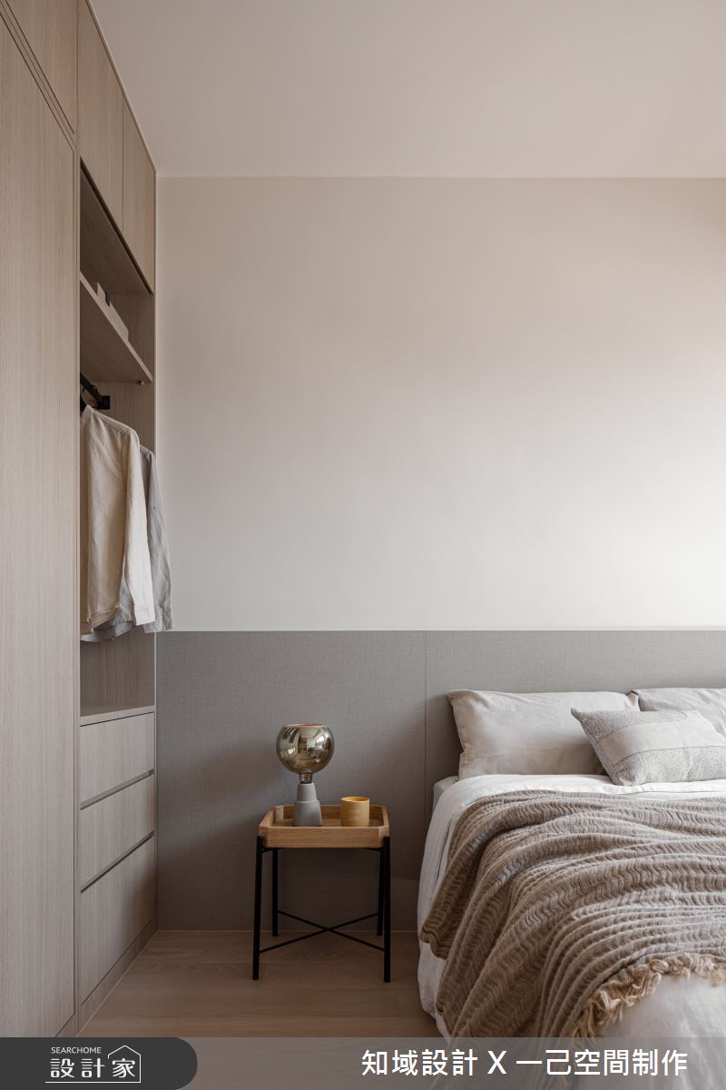 18坪新成屋(5年以下)＿混搭風臥室案例圖片＿知域設計 X 一己空間制作＿知域_朧 Hazy之17
