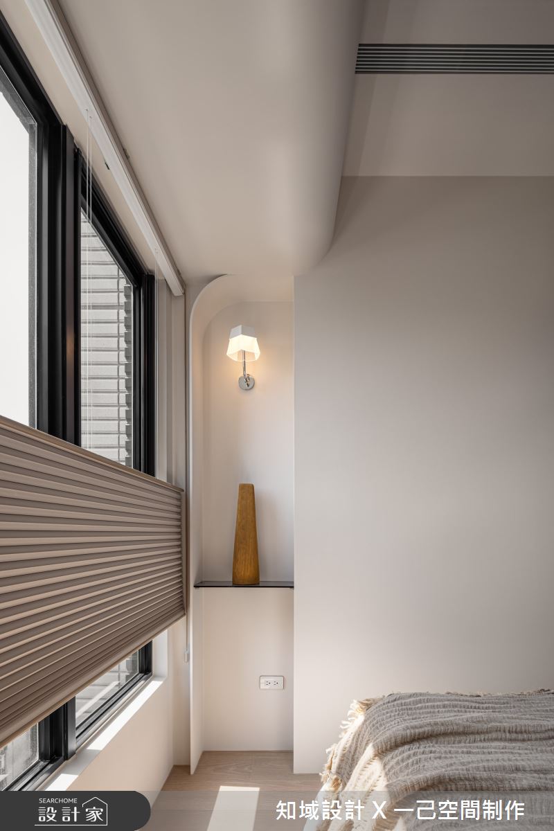 18坪新成屋(5年以下)＿混搭風臥室案例圖片＿知域設計 X 一己空間制作＿知域_朧 Hazy之19