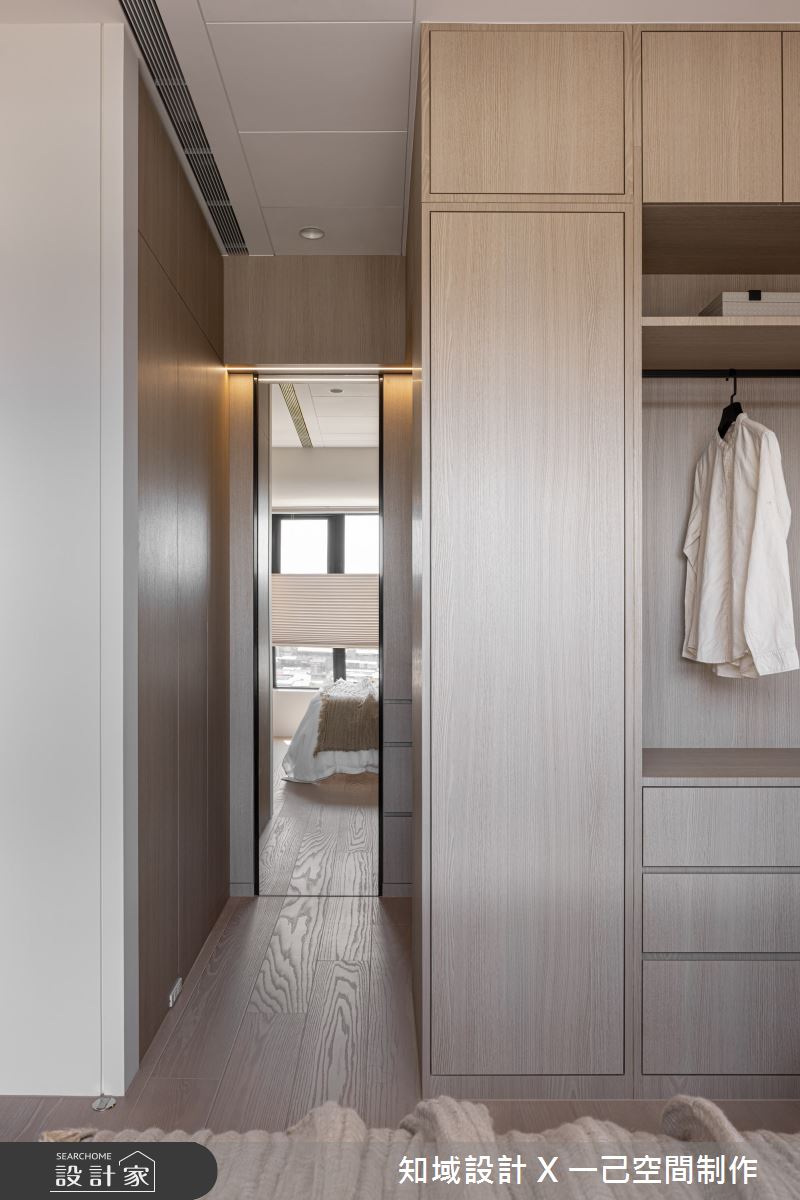 18坪新成屋(5年以下)＿混搭風臥室案例圖片＿知域設計 X 一己空間制作＿知域_朧 Hazy之18