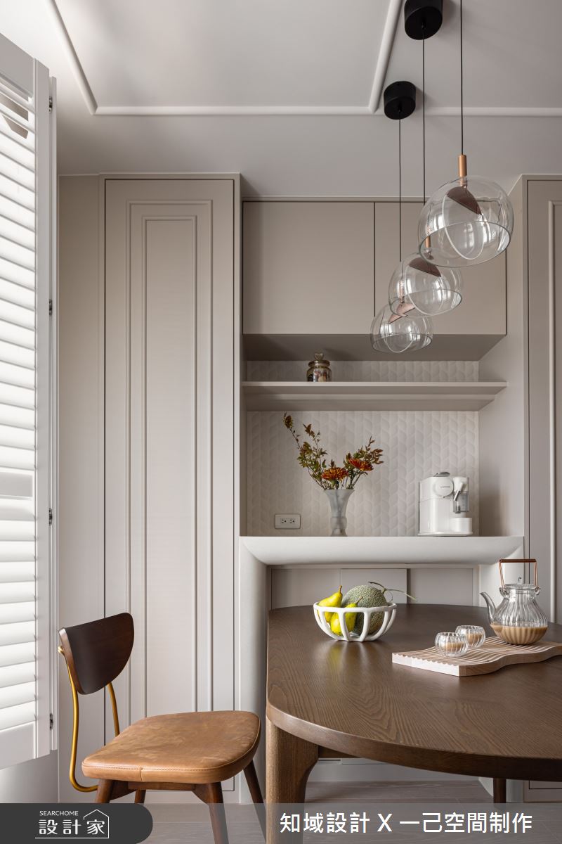 18坪新成屋(5年以下)＿混搭風餐廳案例圖片＿知域設計 X 一己空間制作＿知域_朧 Hazy之4