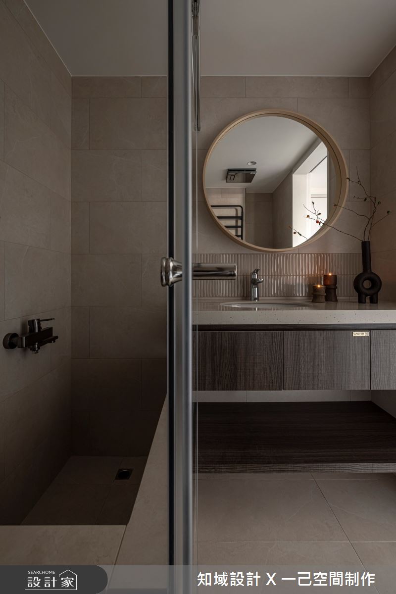 22坪中古屋(5~15年)＿日式侘寂風浴室案例圖片＿知域設計 X 一己空間制作＿一己_旦曉之17