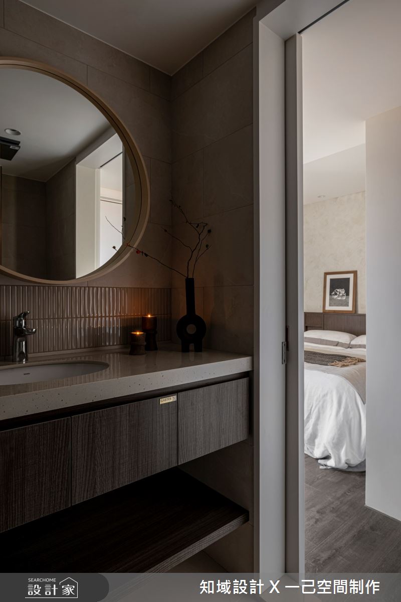 22坪中古屋(5~15年)＿日式侘寂風浴室案例圖片＿知域設計 X 一己空間制作＿一己_旦曉之16