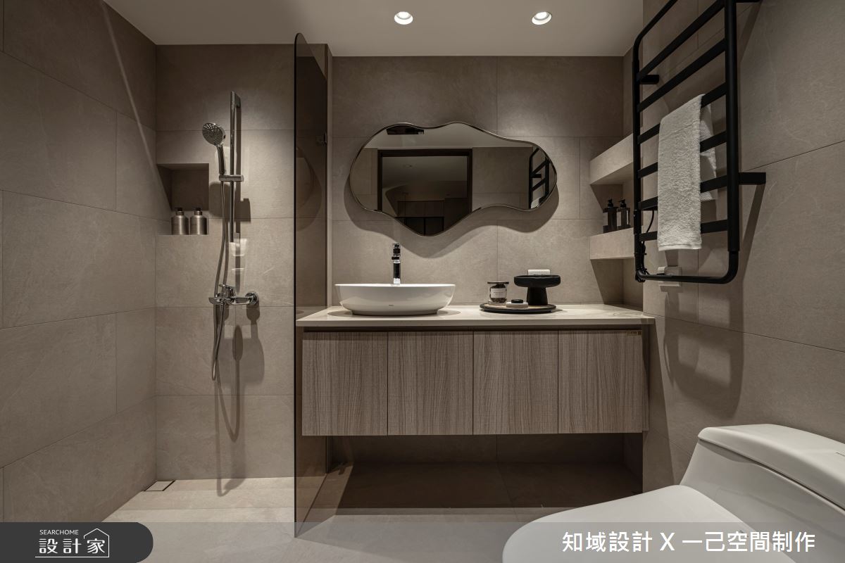 22坪中古屋(5~15年)＿日式侘寂風浴室案例圖片＿知域設計 X 一己空間制作＿一己_旦曉之18