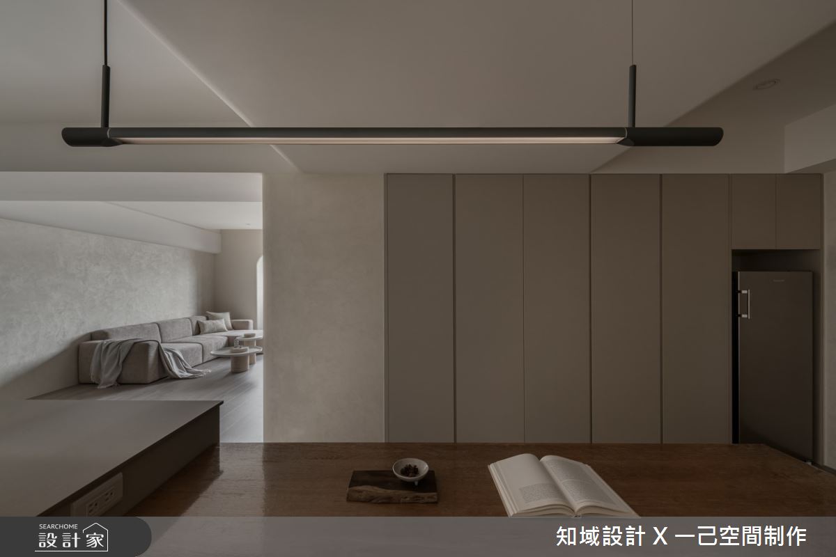 54坪中古屋(5~15年)＿簡約侘寂風客廳餐廳案例圖片＿知域設計 X 一己空間制作＿一己_槃之8