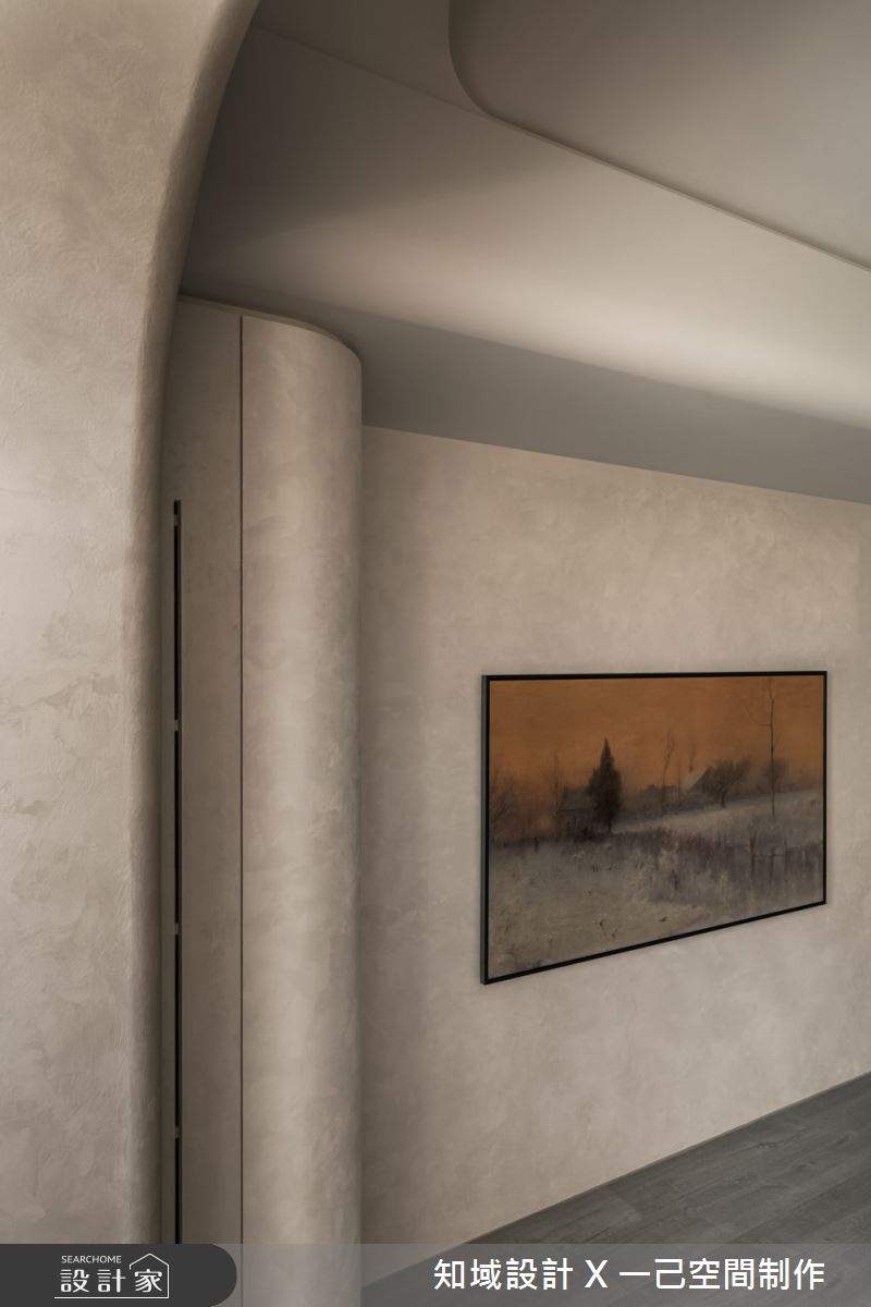 54坪中古屋(5~15年)＿簡約侘寂風客廳案例圖片＿知域設計 X 一己空間制作＿一己_槃之4